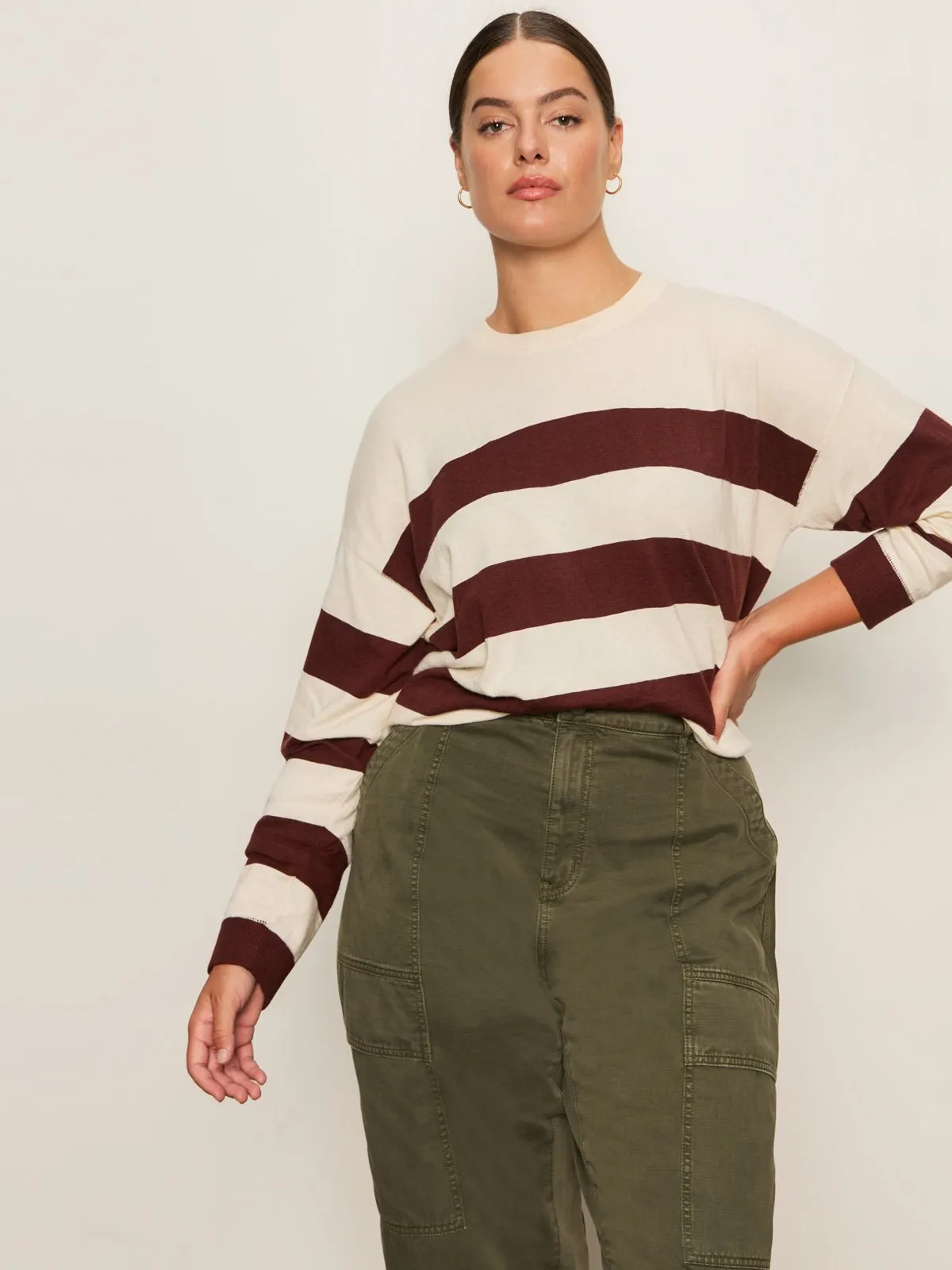 24/7 Popover Chicory/Light Oat Extended Sizing sold by Sanctuary