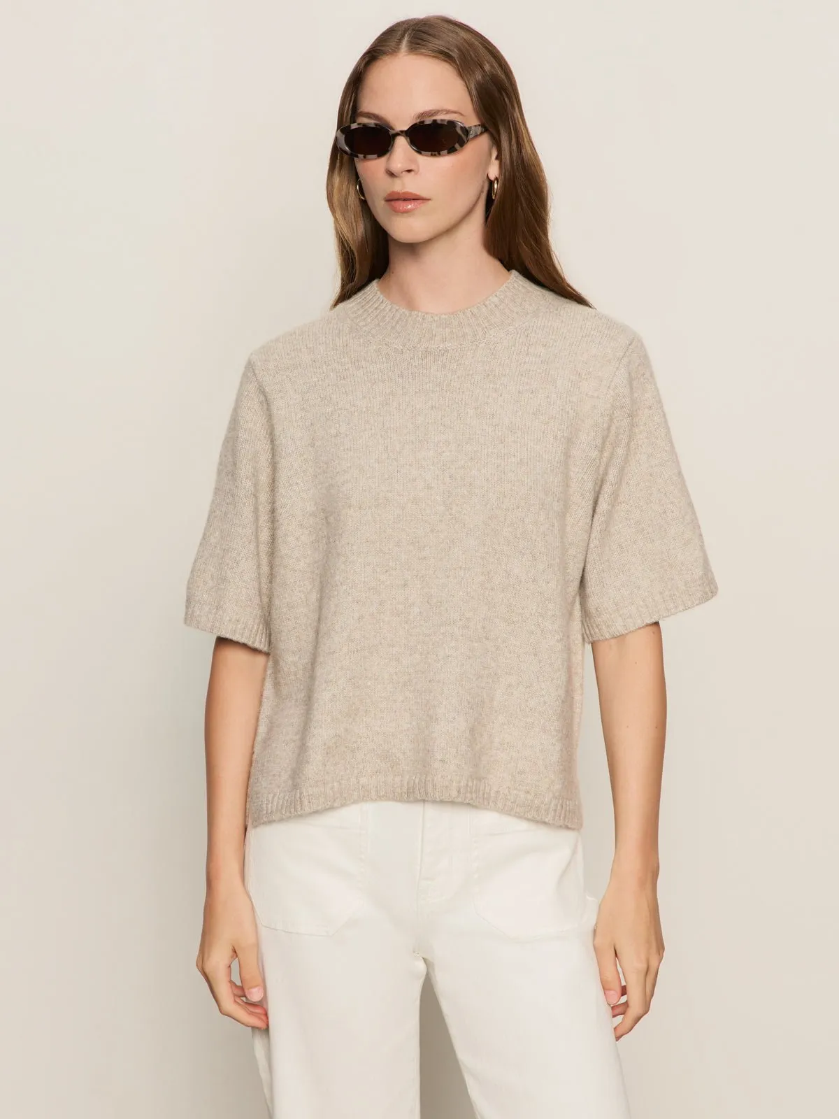 Perfect Sweater Tee Heather Pearl sold by Sanctuary product image thumbnail 2