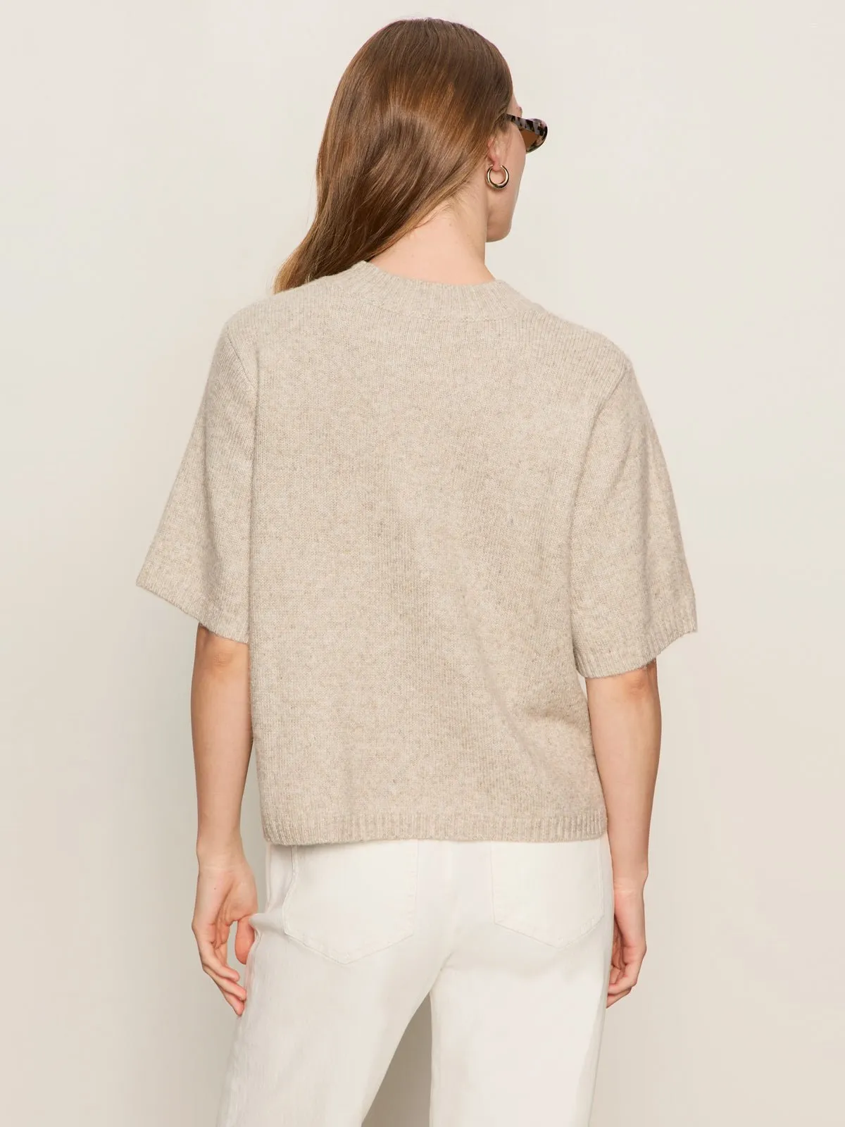 Perfect Sweater Tee Heather Pearl sold by Sanctuary product image thumbnail 5