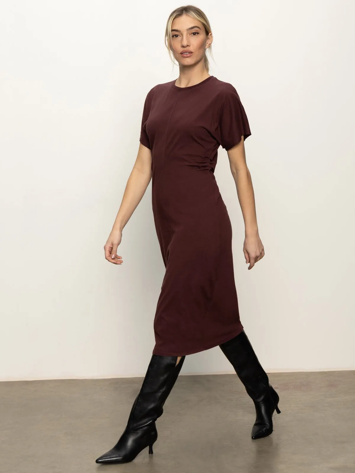 Cinched Waist T-Shirt Dress Chicory sold by Sanctuary product image thumbnail 4