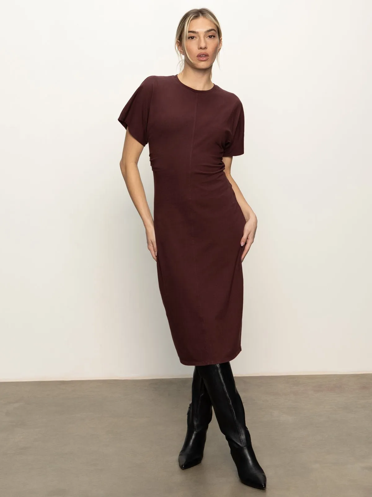 Cinched Waist T-Shirt Dress Chicory sold by Sanctuary product image thumbnail 2