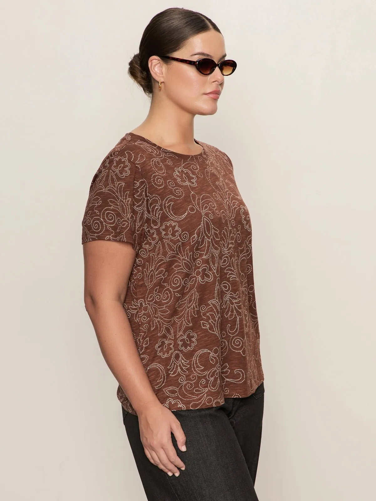 The Perfect Tee Boheme Extended Sizing sold by Sanctuary product image thumbnail 3