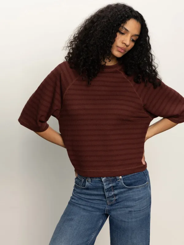 Boxy Raglan Tee Chicory sold by Sanctuary