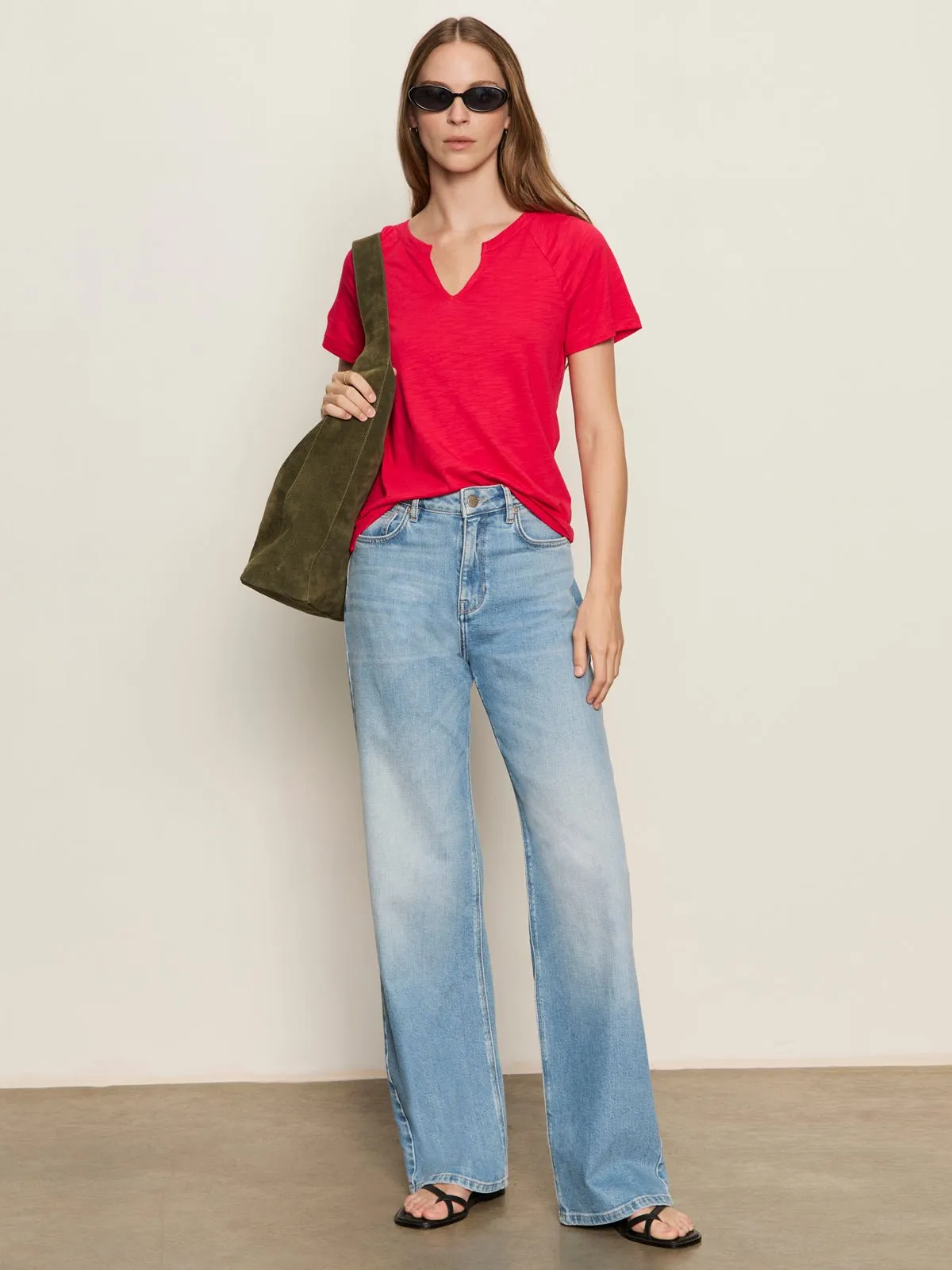 Notch Neck Tee Radiant sold by Sanctuary product image thumbnail 5