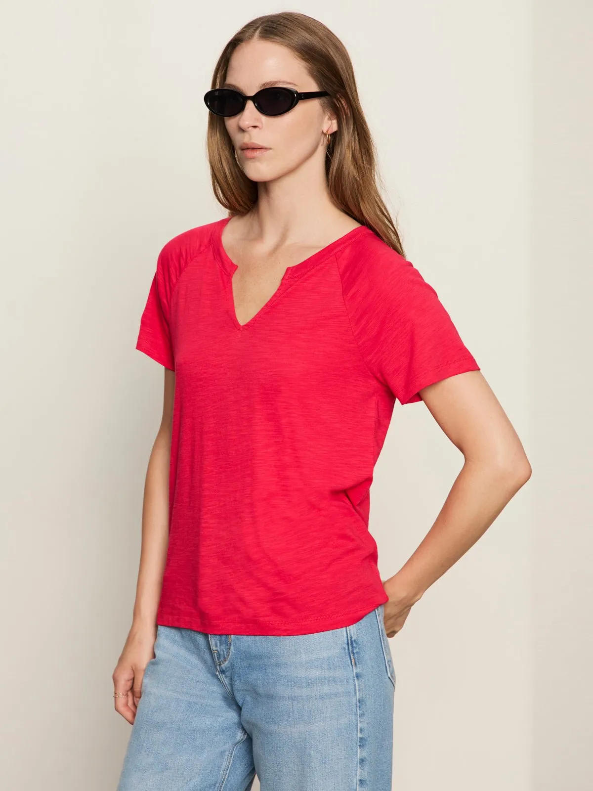 Notch Neck Tee Radiant sold by Sanctuary product image thumbnail 2