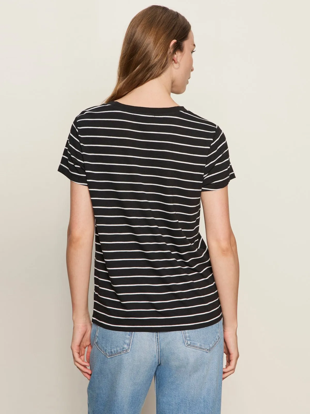 The Perfect Tee White/Black Stripe sold by Sanctuary product image thumbnail 2