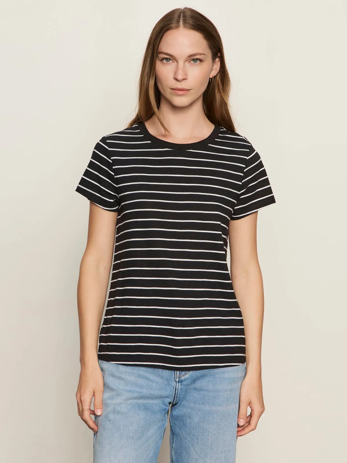 The Perfect Tee White/Black Stripe sold by Sanctuary product image thumbnail 3