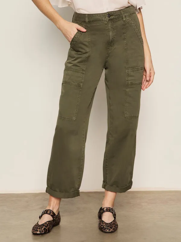 Boyfriend Utility Pant Kalamata sold by Sanctuary
