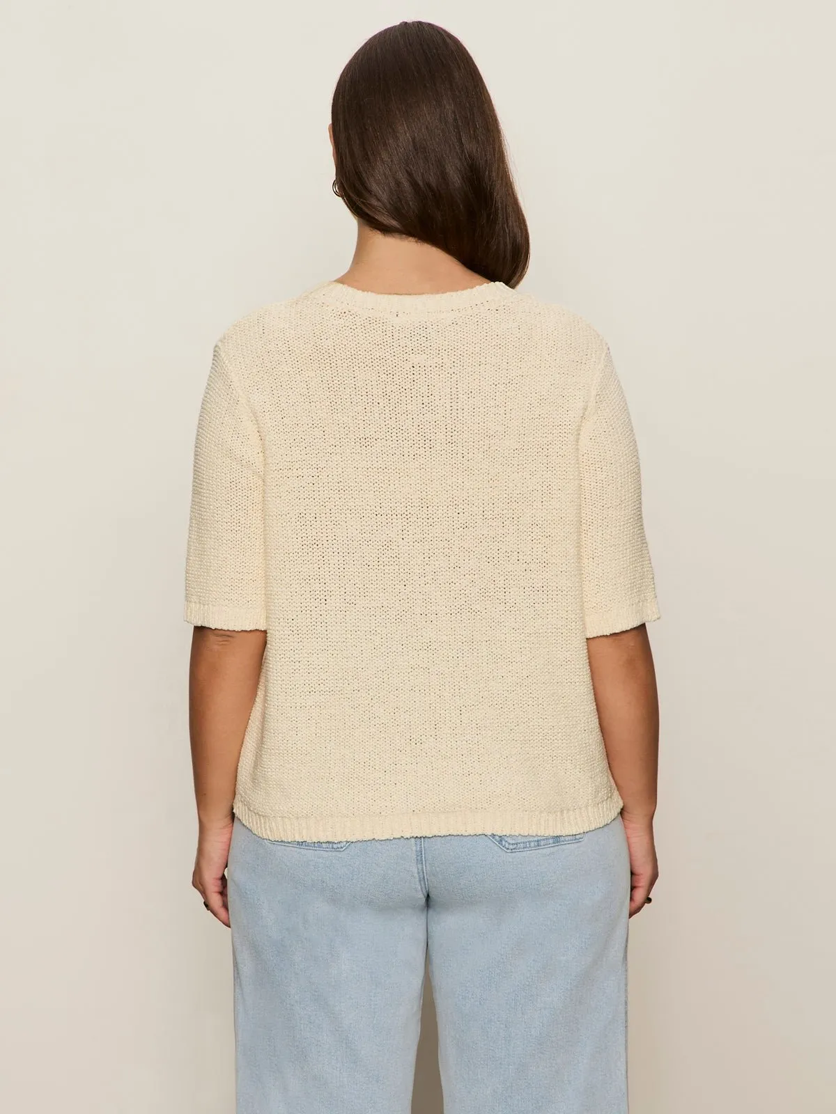 Tape Yarn Tee Macrame Extended Sizing sold by Sanctuary product image thumbnail 3