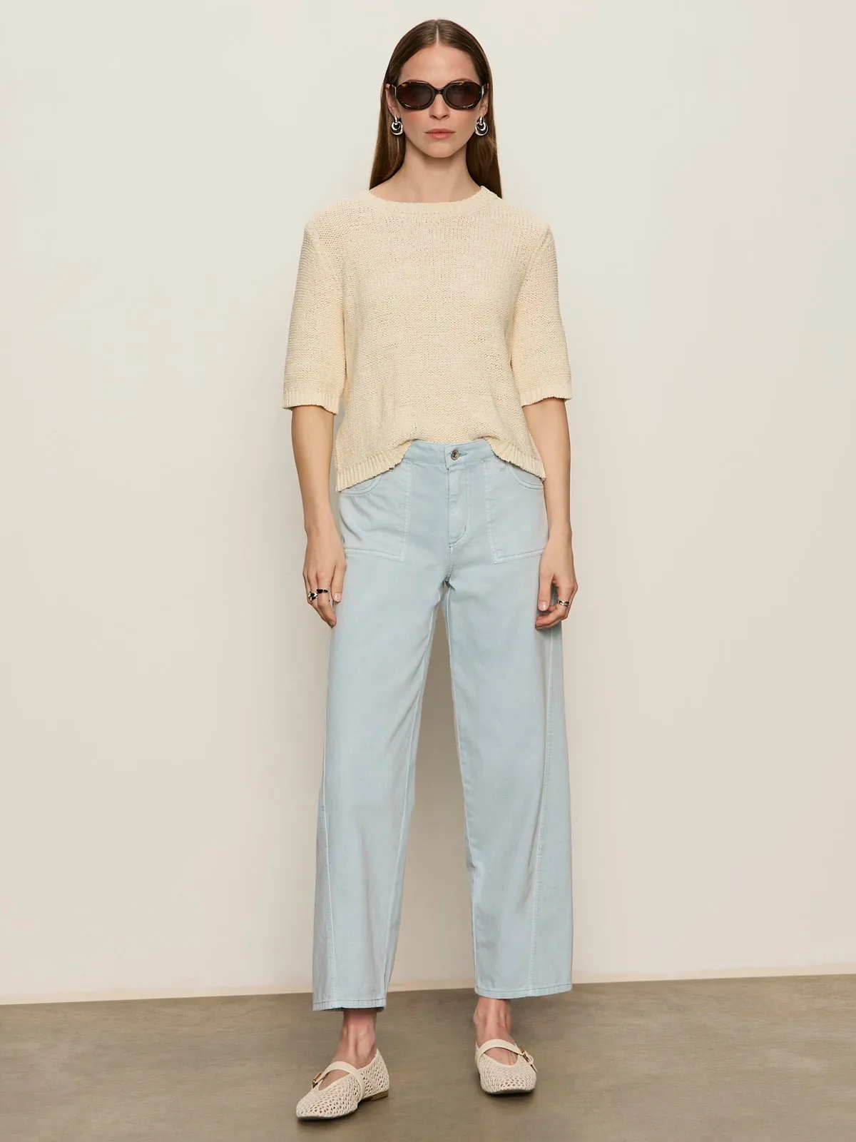 Tape Yarn Tee Macrame sold by Sanctuary product image thumbnail 5