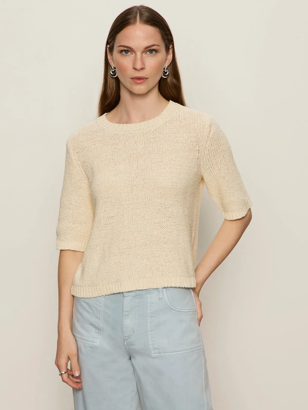 Tape Yarn Tee Macrame sold by Sanctuary product image thumbnail 2