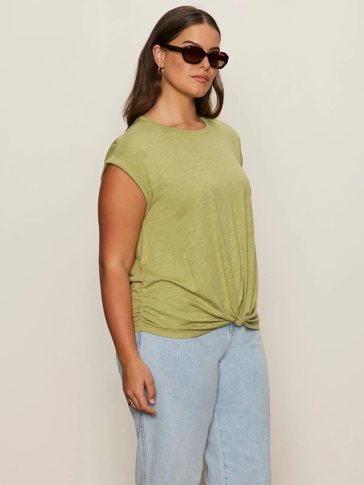 Knotted Muscle Tee Bamboo Extended Sizing sold by Sanctuary product image thumbnail 3