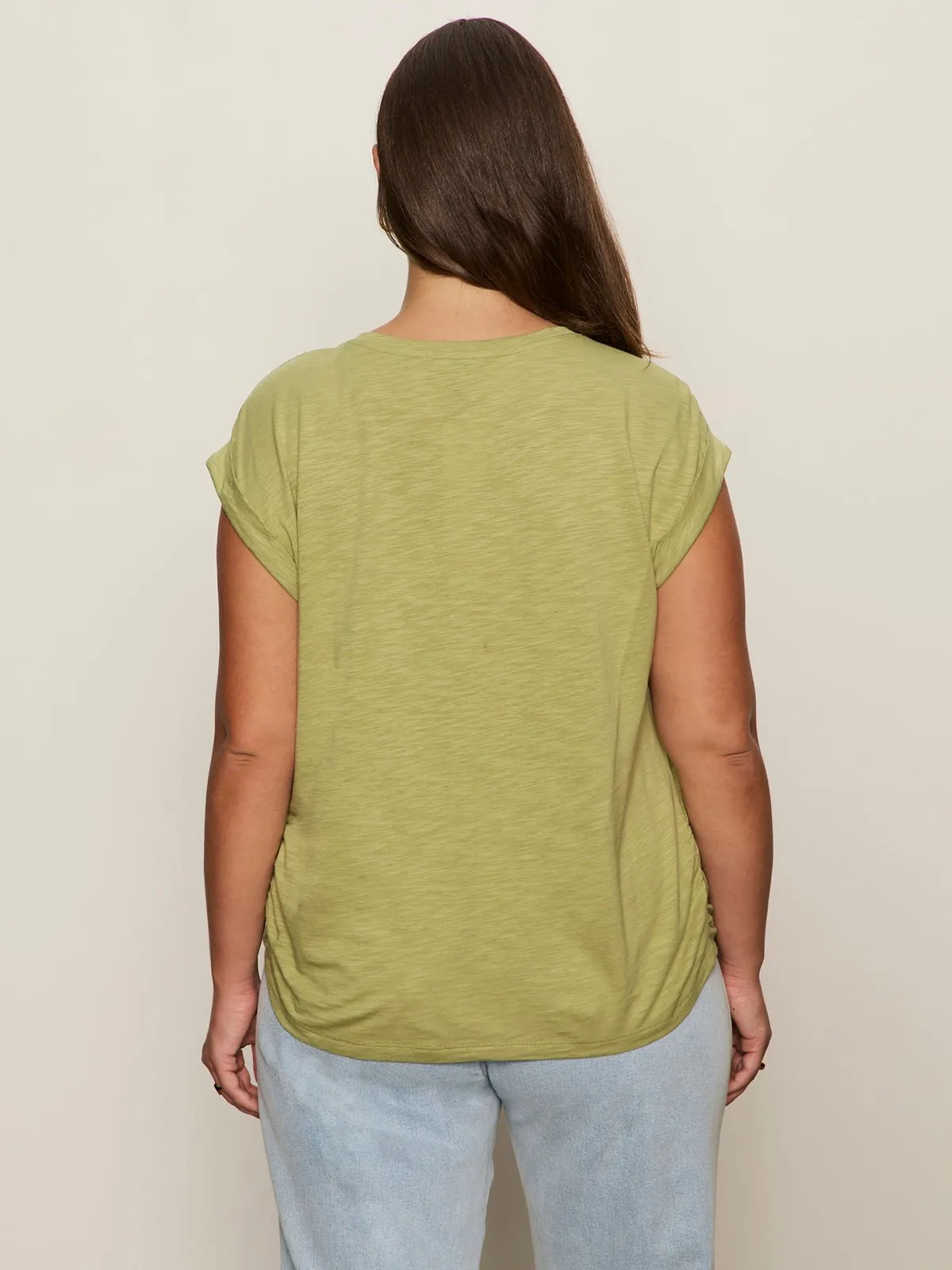 Knotted Muscle Tee Bamboo Extended Sizing sold by Sanctuary product image thumbnail 4