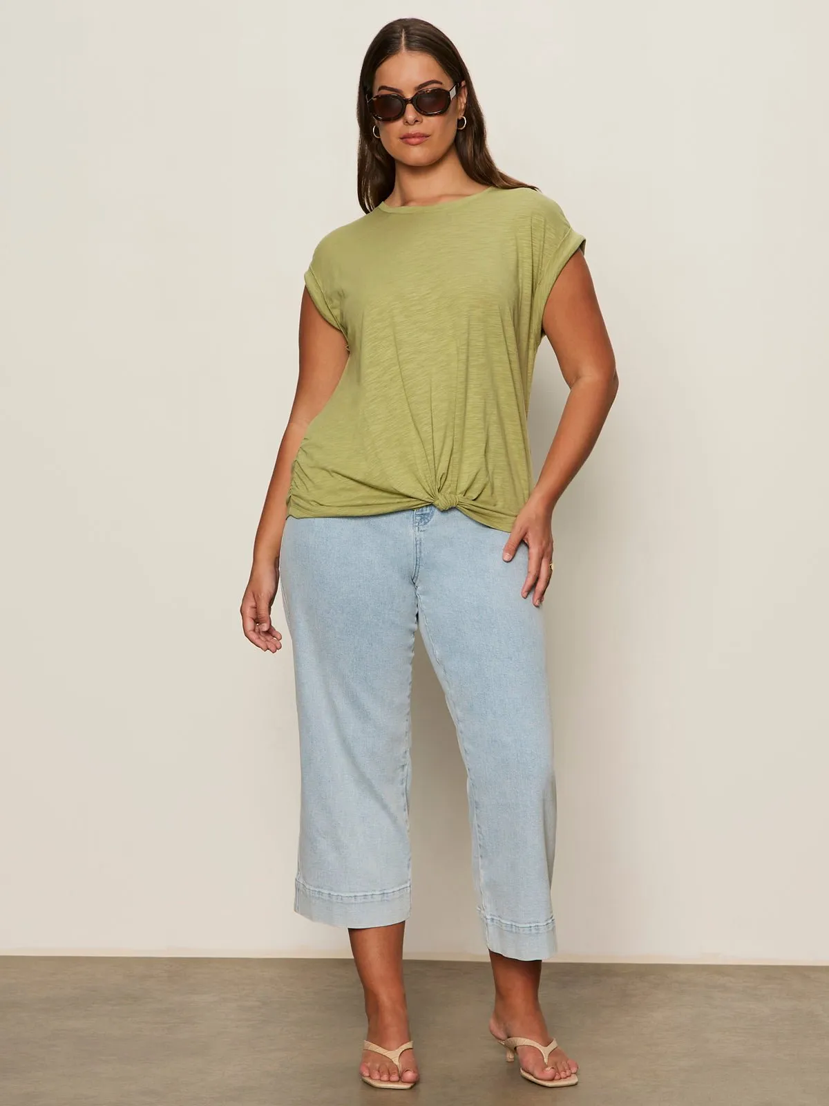 Knotted Muscle Tee Bamboo Extended Sizing sold by Sanctuary product image thumbnail 5