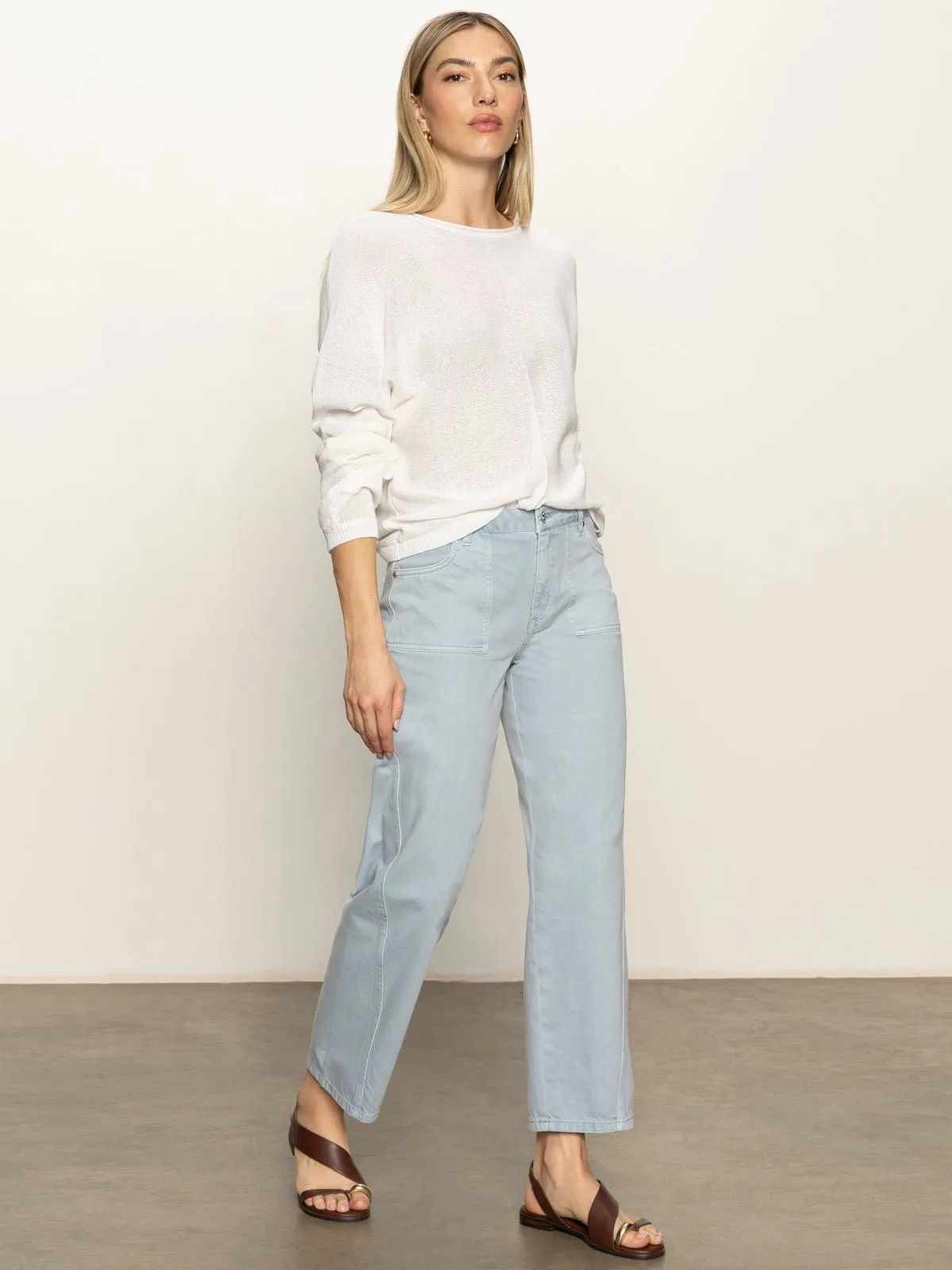 Easy Knitwear Top White sold by Sanctuary product image thumbnail 5