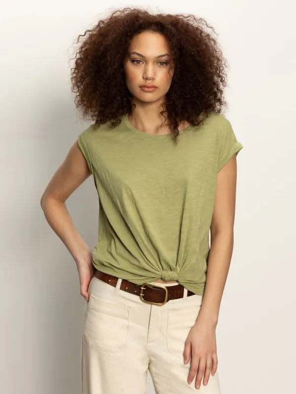 Knotted Muscle Tee Bamboo sold by Sanctuary