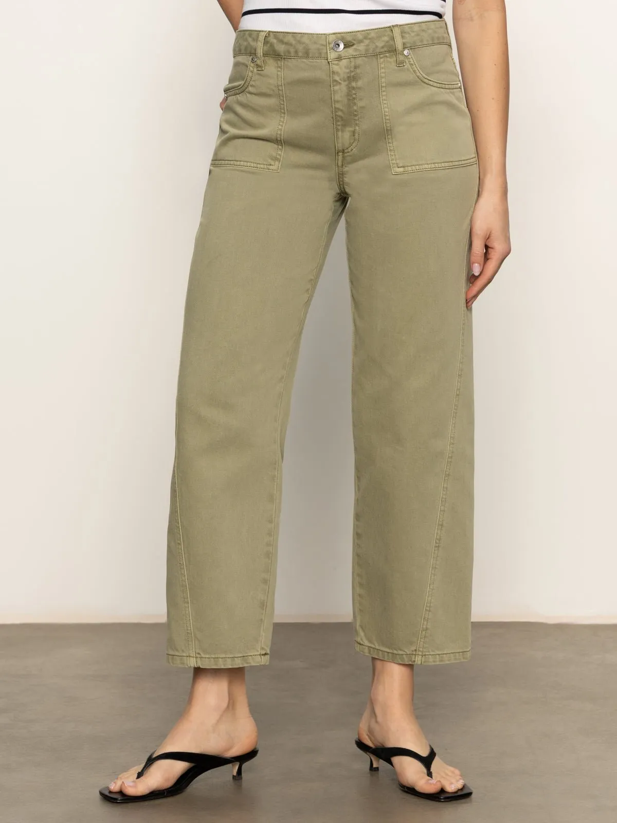 District Column Standard Rise Ankle Jeans Bamboo sold by Sanctuary