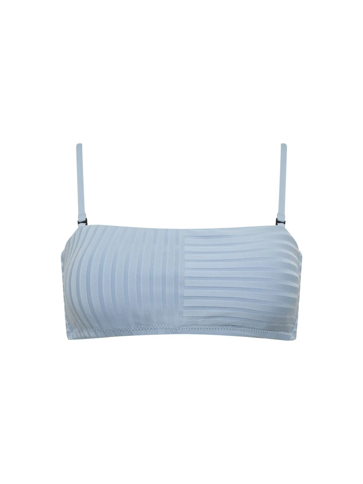 Refresh Rib Bandeau Bikini Top Blue Chateau sold by Sanctuary product image thumbnail 5