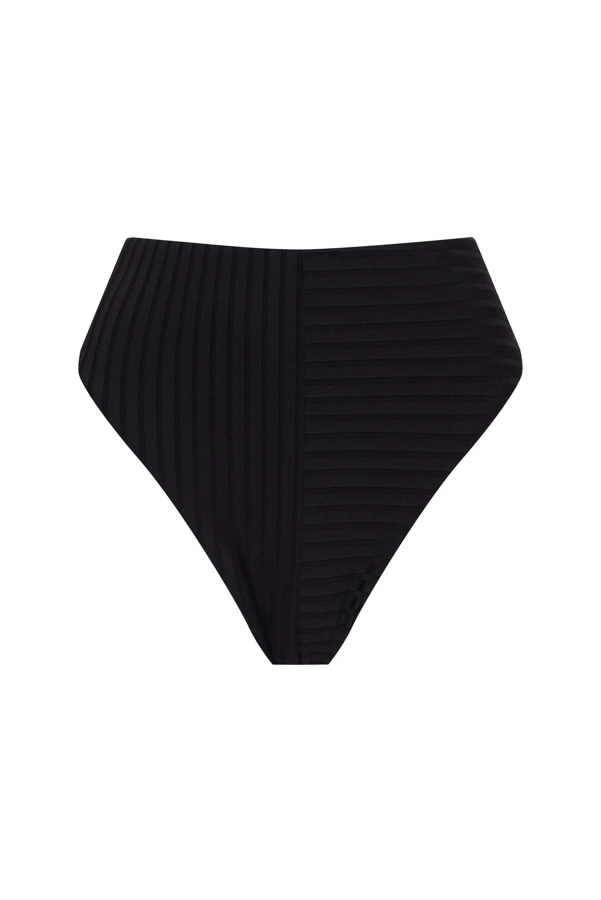 Refresh Rib High Rise Bikini Bottom Black sold by Sanctuary product image thumbnail 4
