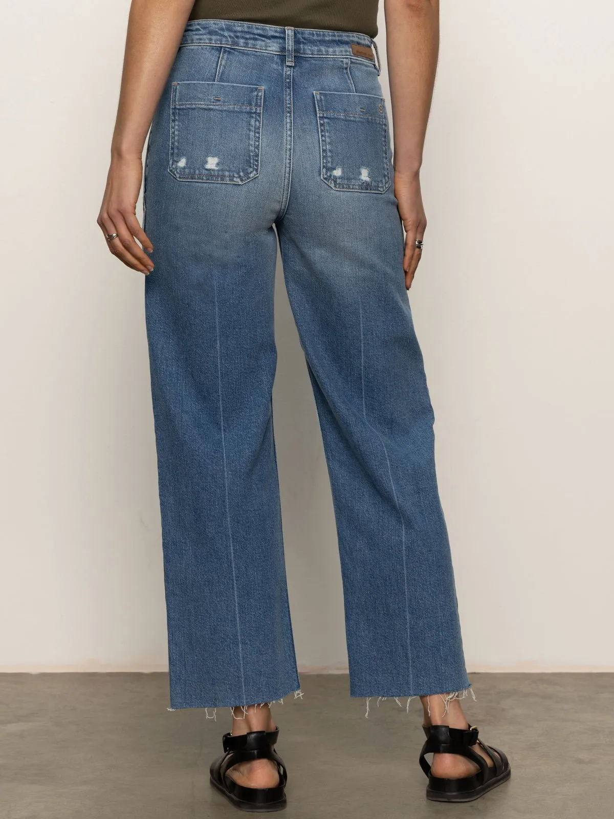 Soleil 90's Straight High Rise Jeans Medium sold by Sanctuary product image thumbnail 3