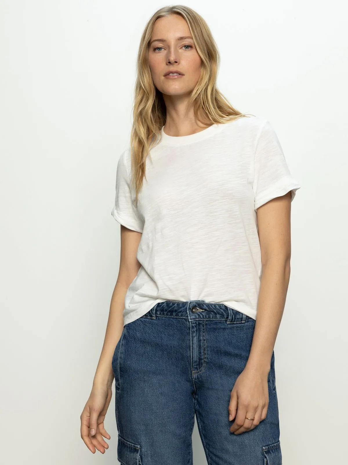 Perfect Tee Remix White sold by Sanctuary