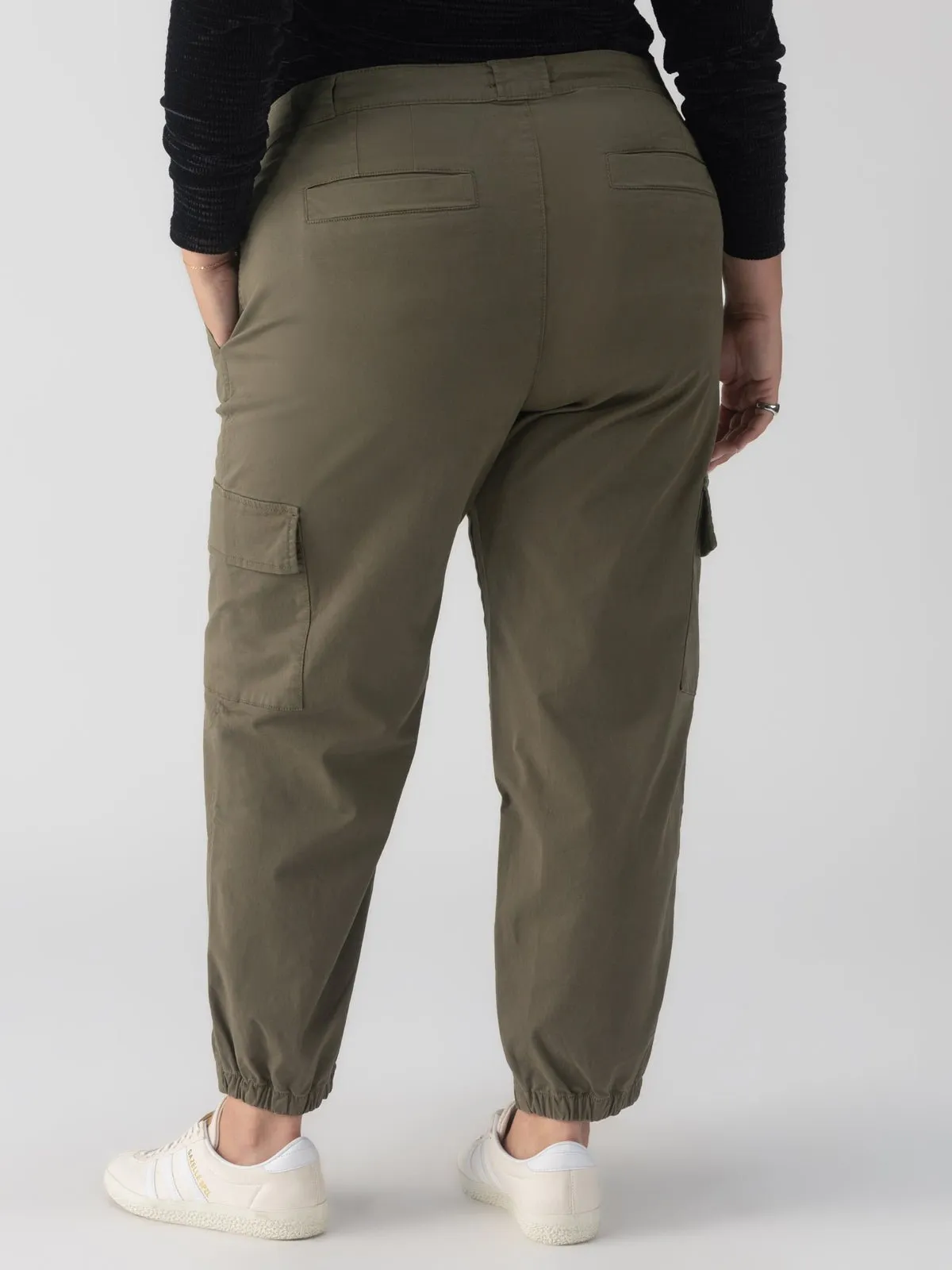 Take Over Jogger Mid-Rise Pant Kalamata Extended Sizing sold by Sanctuary product image thumbnail 2