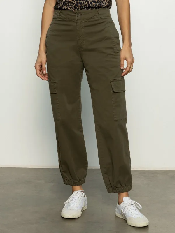 Take Over Jogger Mid-Rise Pant Kalamata sold by Sanctuary