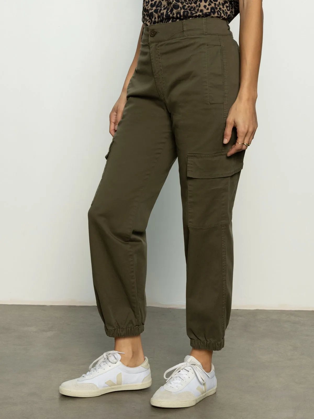 Take Over Jogger Mid-Rise Pant Kalamata sold by Sanctuary product image thumbnail 3