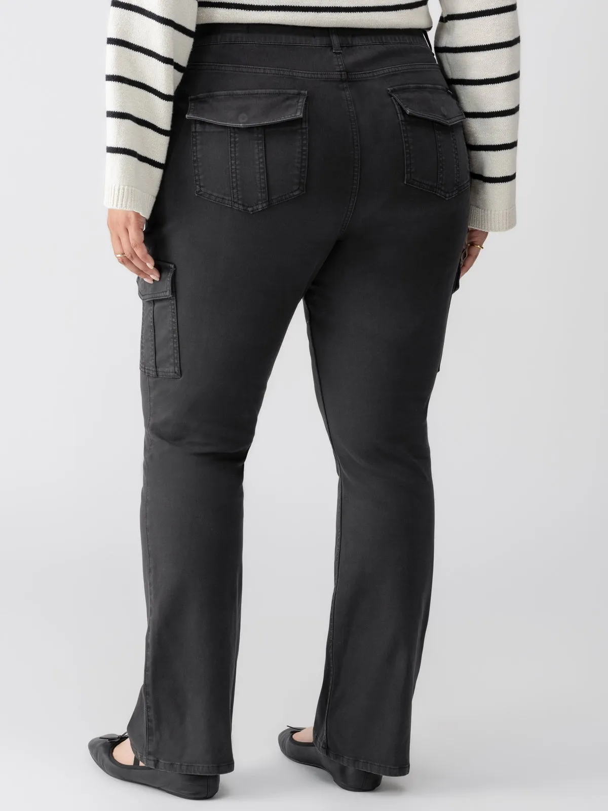 Sculpted Hayden Bootcut Standard Rise Pant Black Extended Sizing sold by Sanctuary product image thumbnail 2
