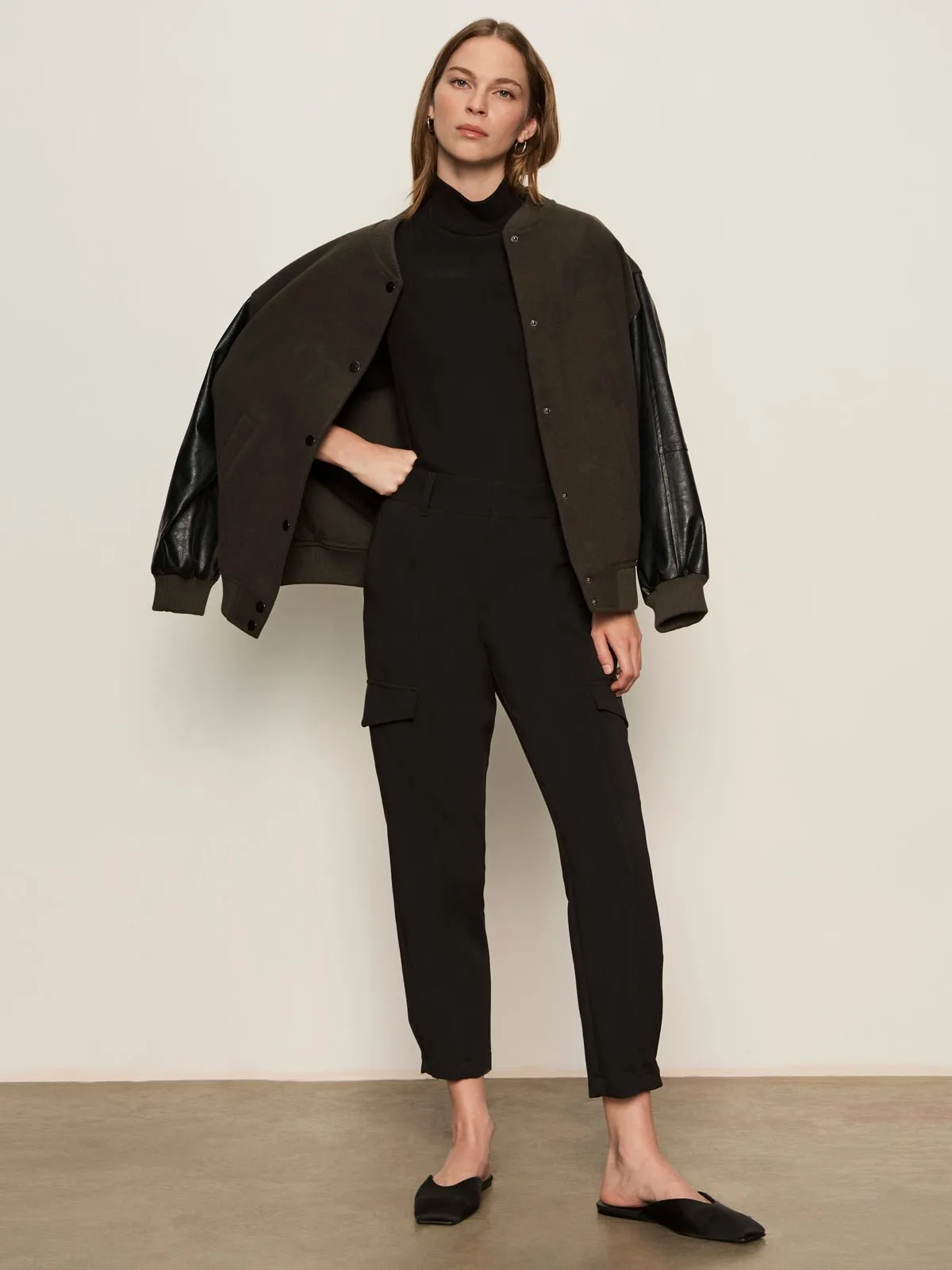 Polished Standard Rise Cargo Pant Black sold by Sanctuary product image thumbnail 5