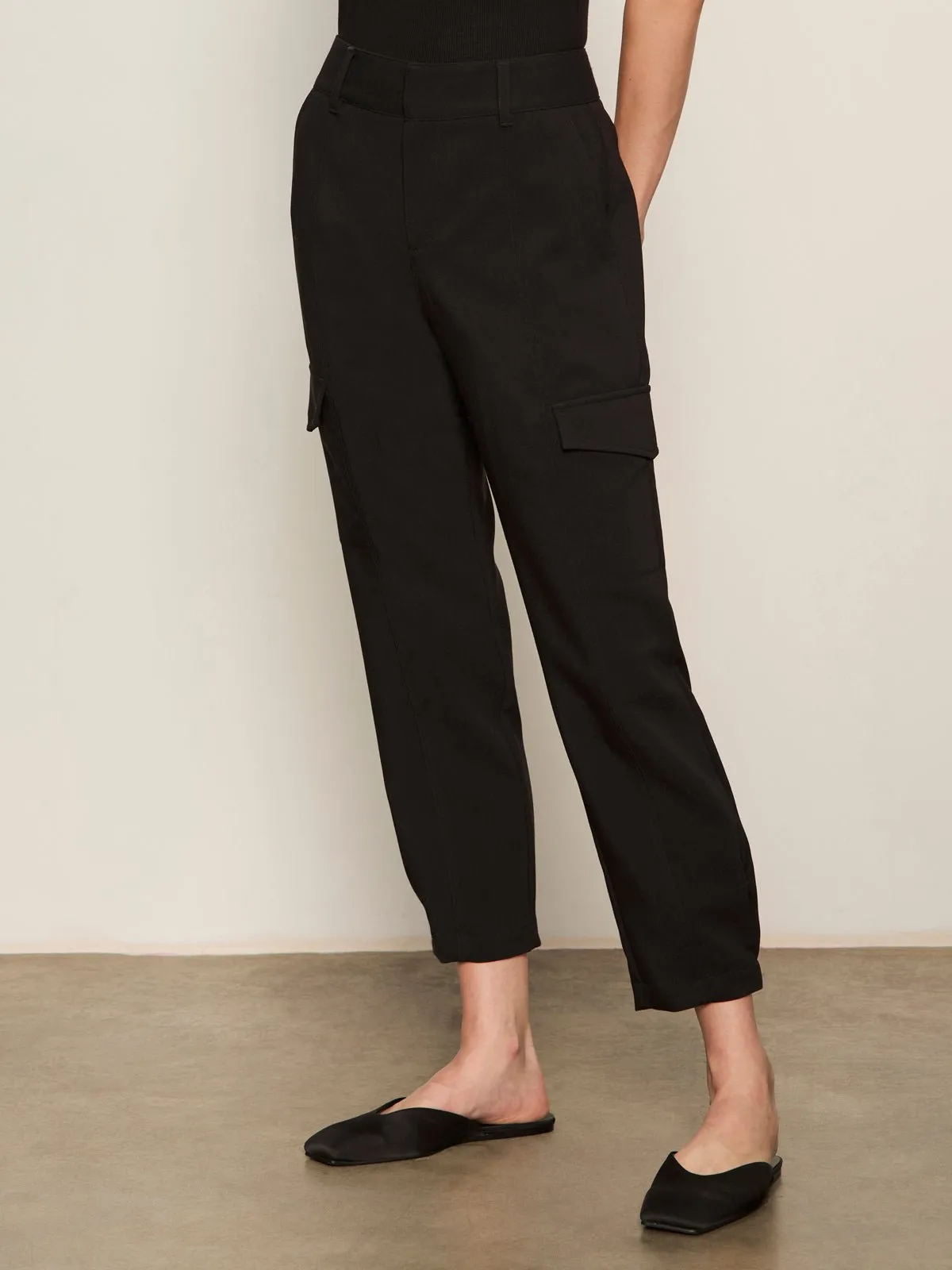 Polished Standard Rise Cargo Pant Black sold by Sanctuary product image thumbnail 3
