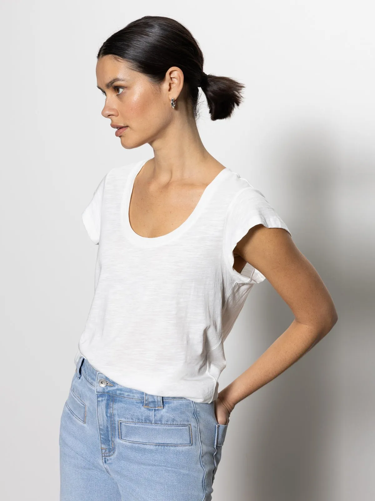 West Side Tee White sold by Sanctuary product image thumbnail 4