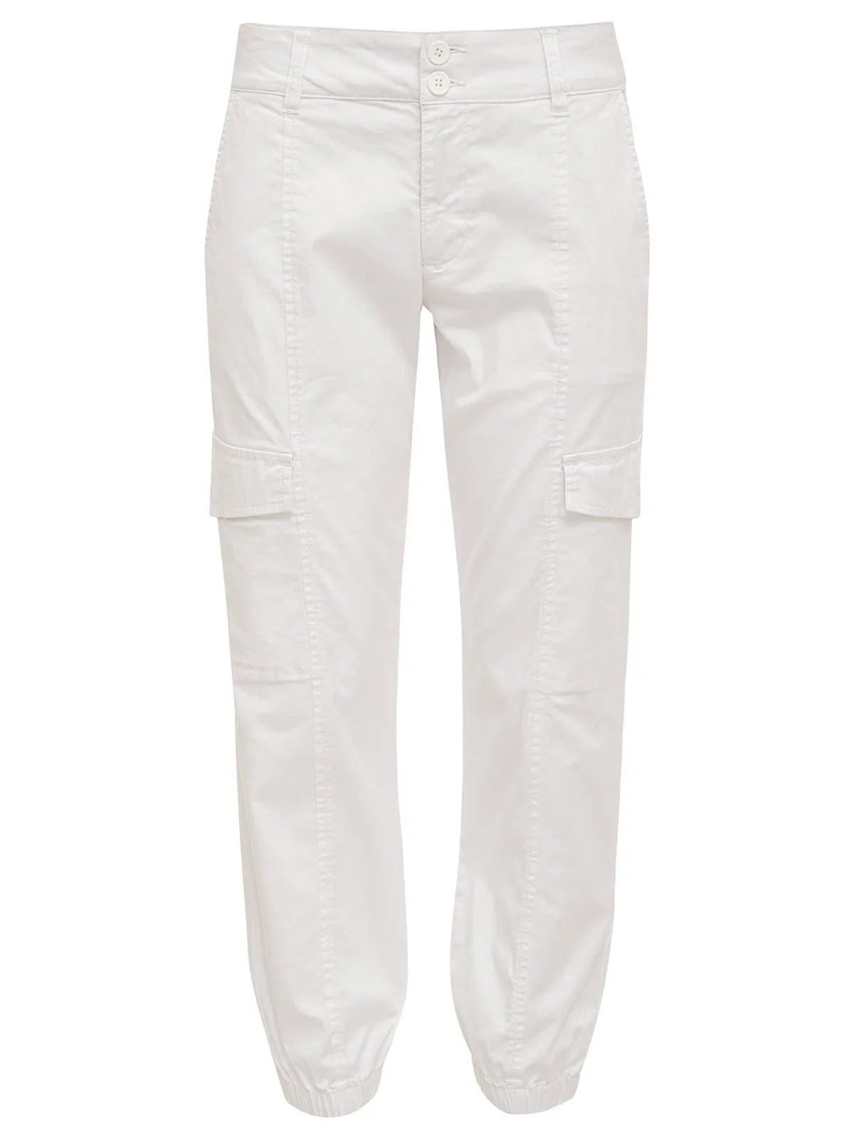Rebel Standard Rise Pant Brilliant White Extended Sizing sold by Sanctuary product image thumbnail 5