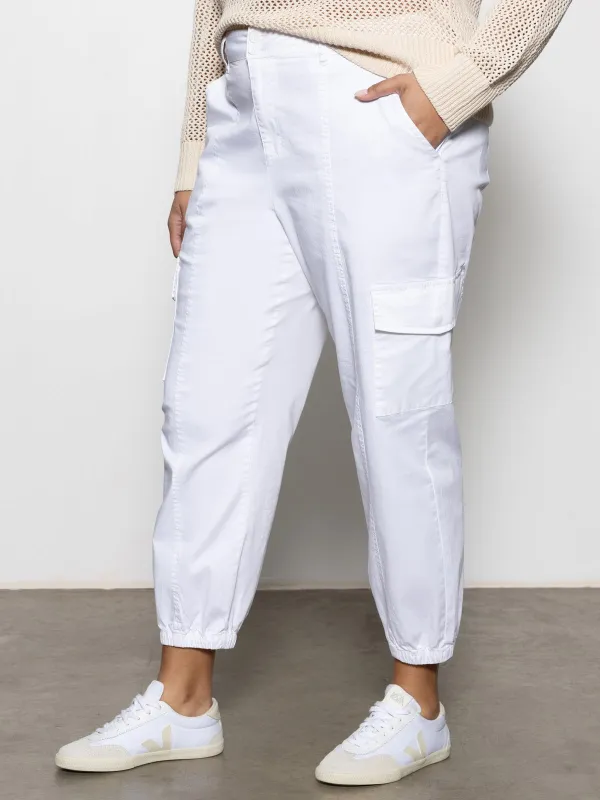 Rebel Standard Rise Pant Brilliant White Extended Sizing sold by Sanctuary