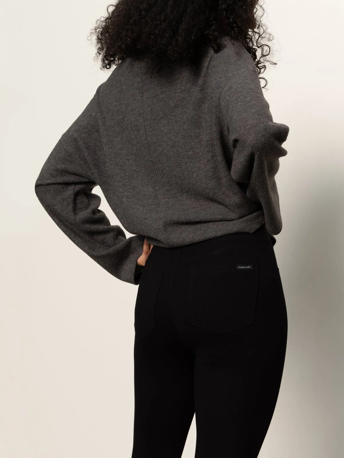 Runway Semi High Rise Legging Black sold by Sanctuary product image thumbnail 5