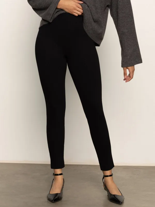 Runway Semi High Rise Legging Black sold by Sanctuary