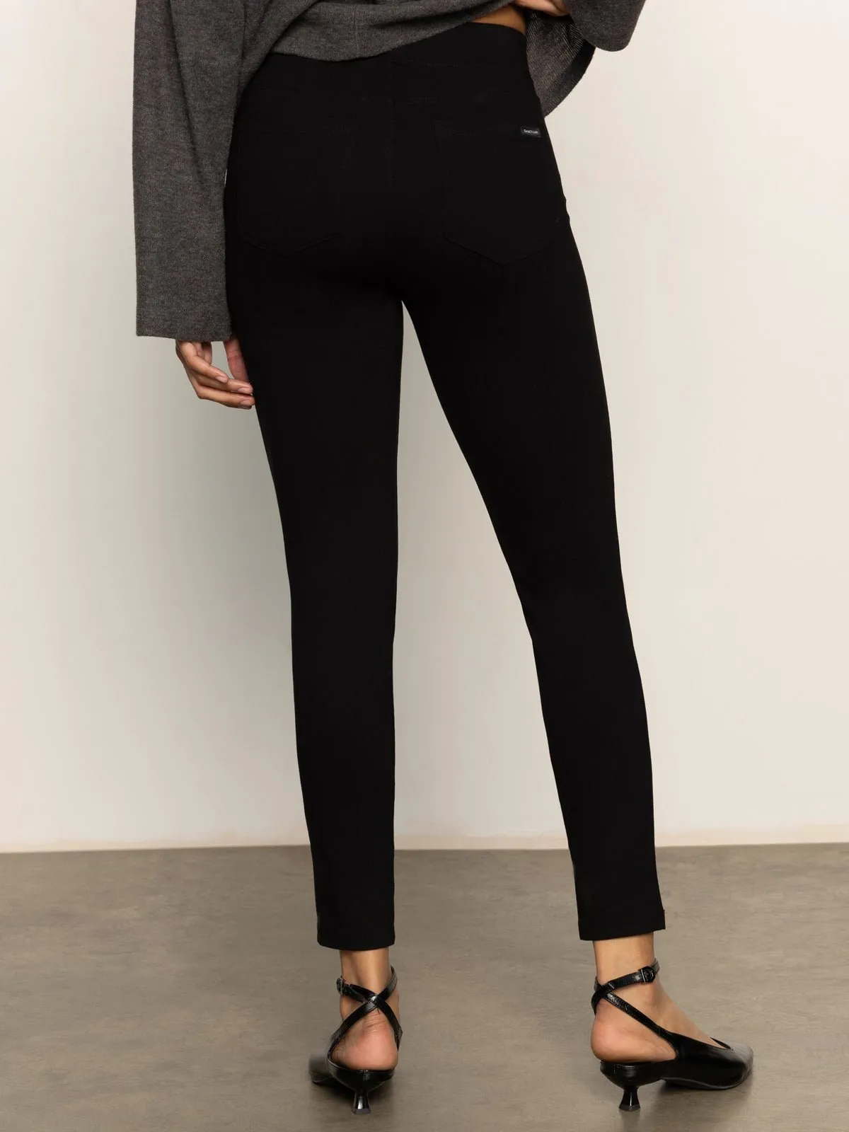 Runway Semi High Rise Legging Black sold by Sanctuary product image thumbnail 4