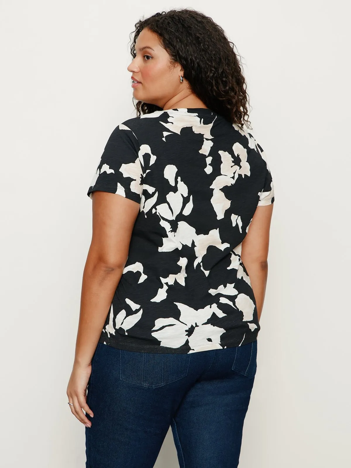 The Perfect Tee Petal Whisper Extended Sizing sold by Sanctuary product image thumbnail 4