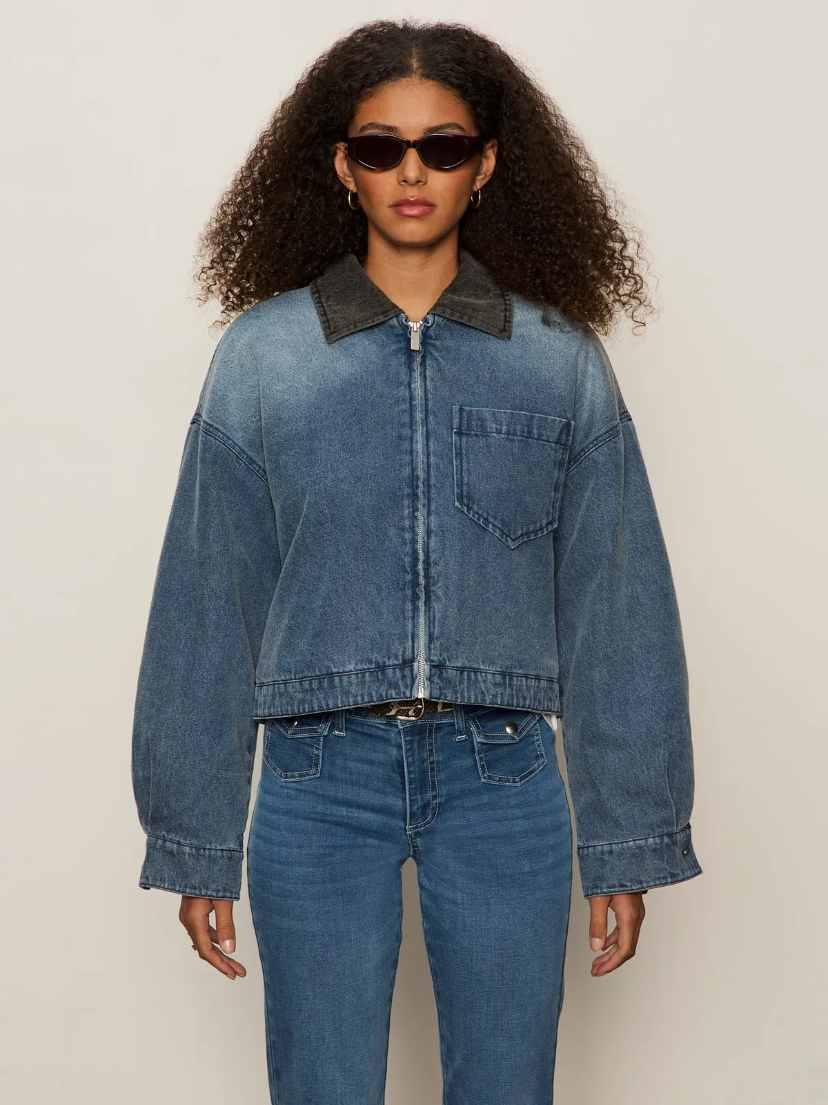 Ridge Sherpa Lined Jacket Grand Prize sold by Sanctuary product image thumbnail 2