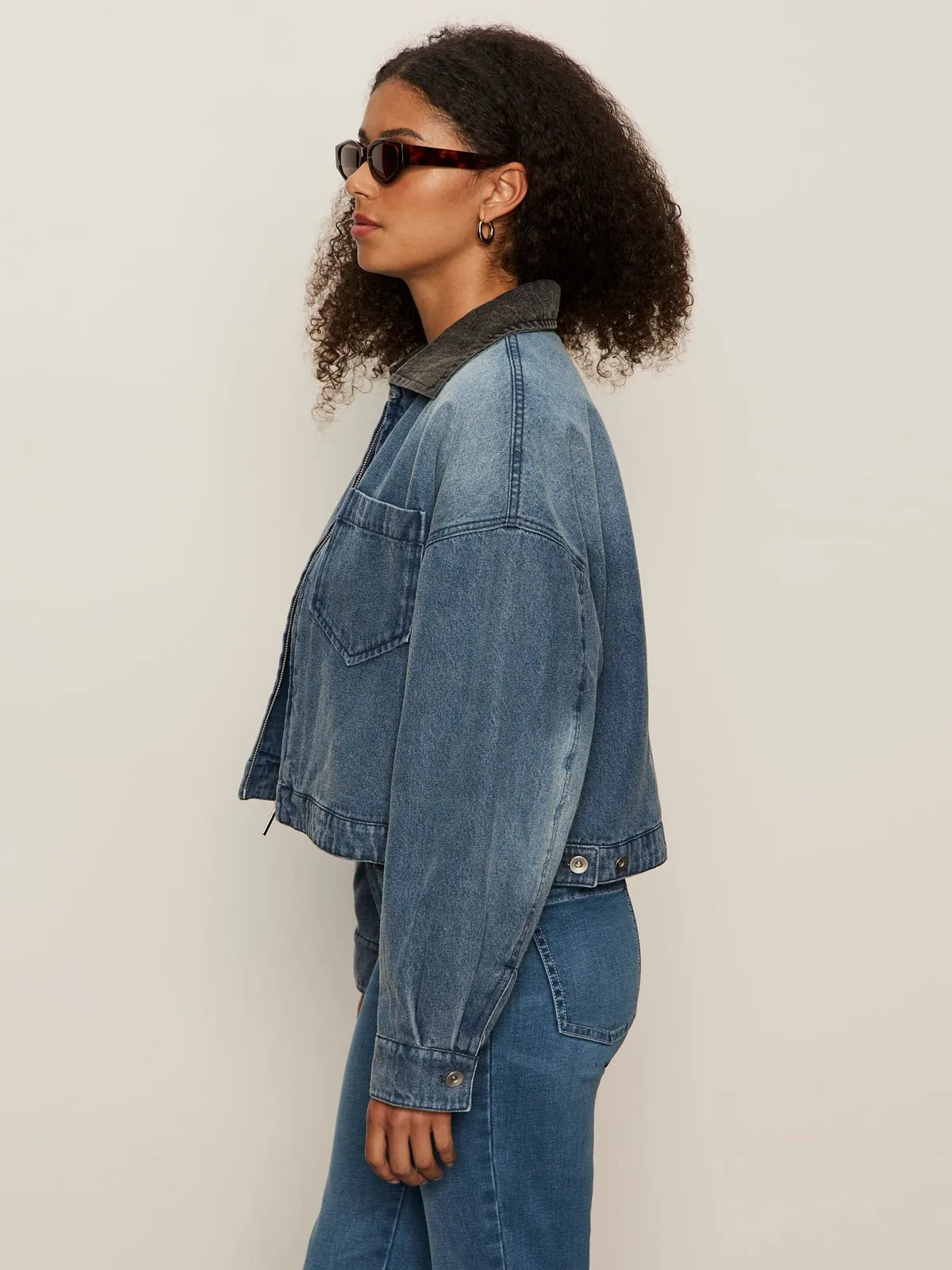 Ridge Sherpa Lined Jacket Grand Prize sold by Sanctuary product image thumbnail 3