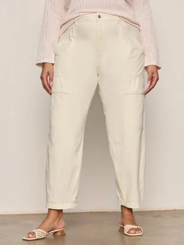 Boyfriend Utility Pant Collagen Extended Sizing sold by Sanctuary