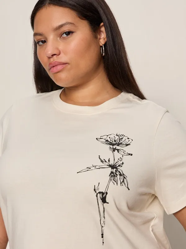 Timeless Tee Collagen with Dandelion Extended Sizing sold by Sanctuary