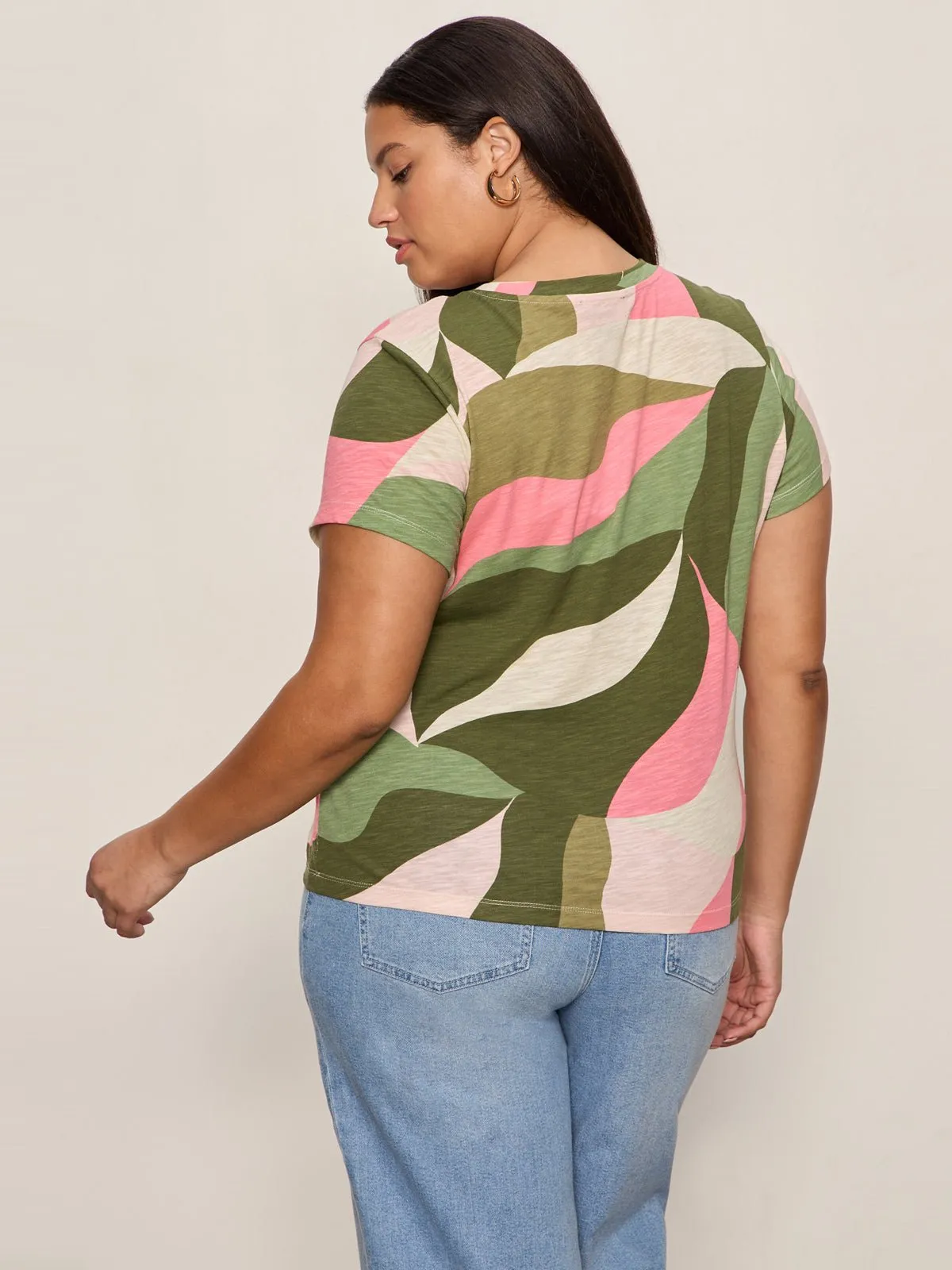 The Perfect Tee Green Vista Extended Sizing sold by Sanctuary product image thumbnail 3