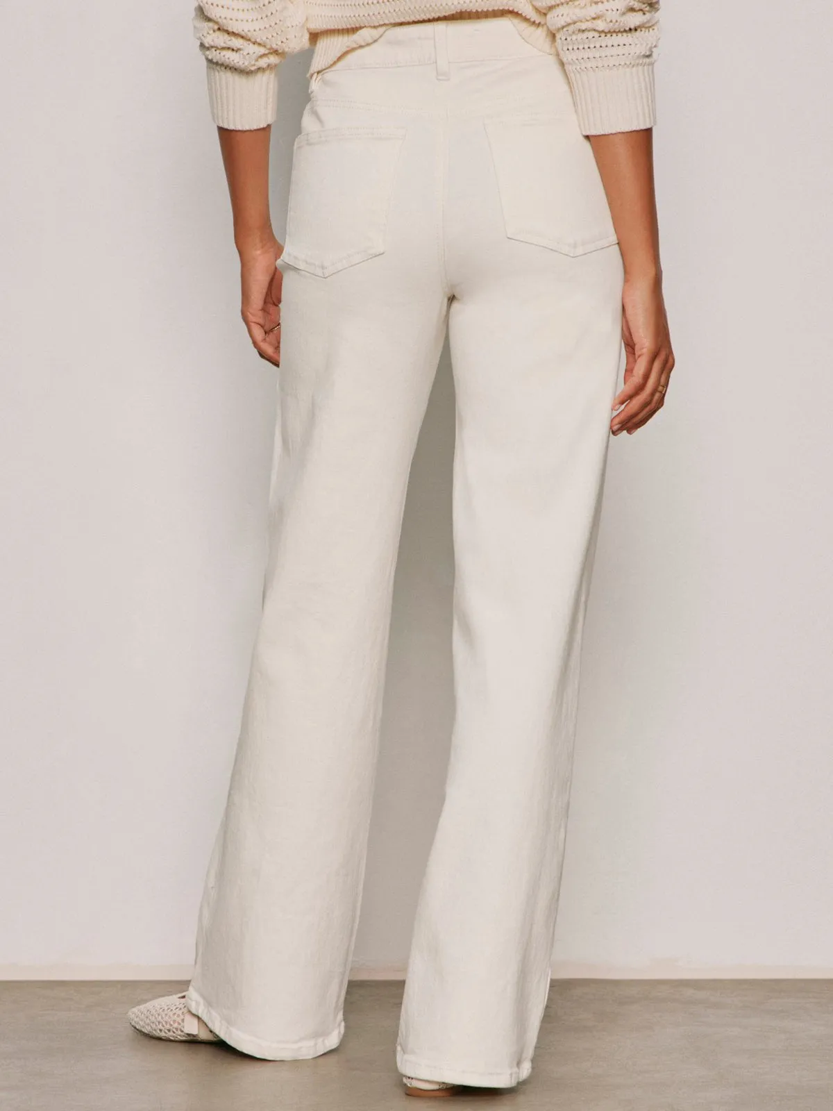 Cadence Relaxed Straight Jean Collagen sold by Sanctuary product image thumbnail 3