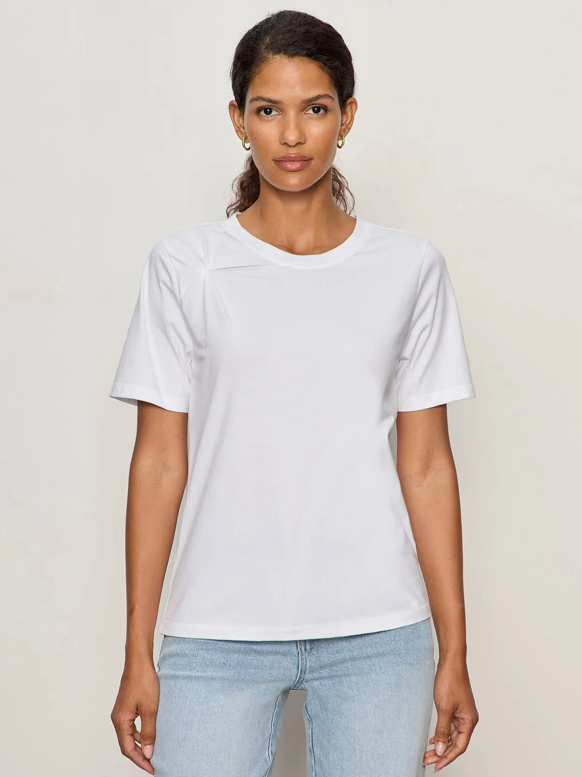 Soft Twist Tee White sold by Sanctuary product image thumbnail 3