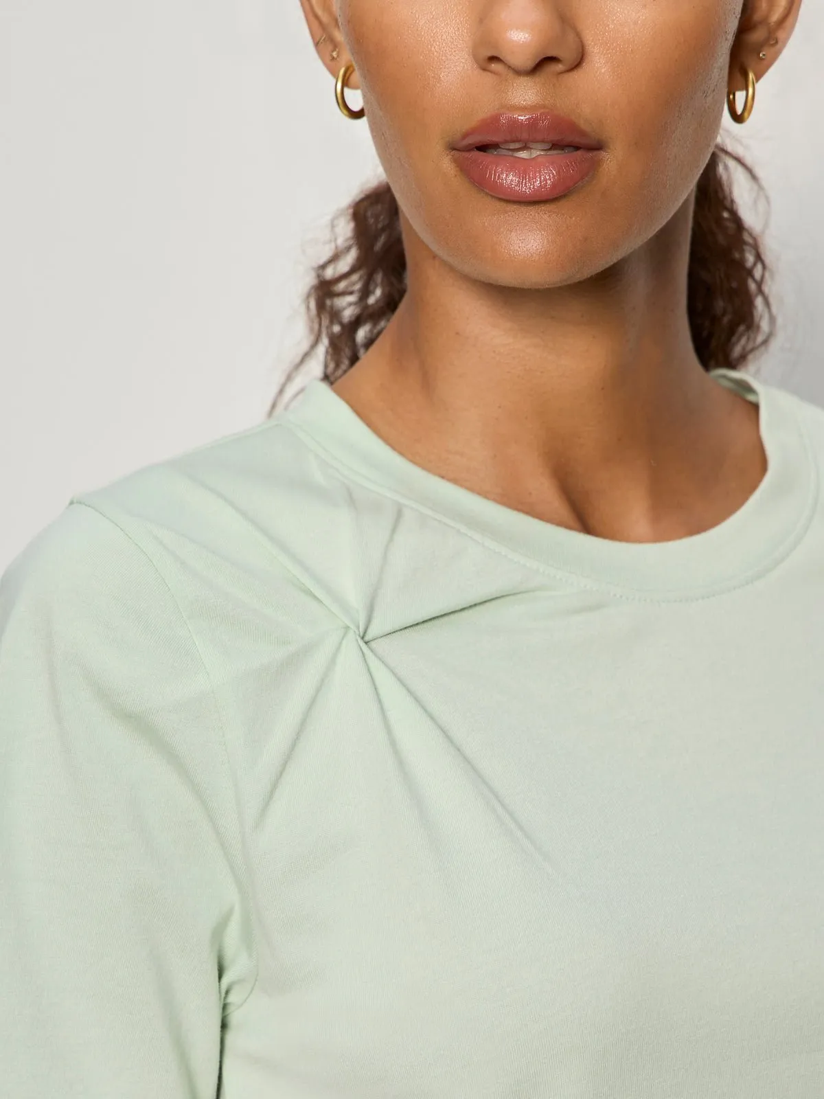 Soft Twist Tee Detox Green sold by Sanctuary product image thumbnail 2