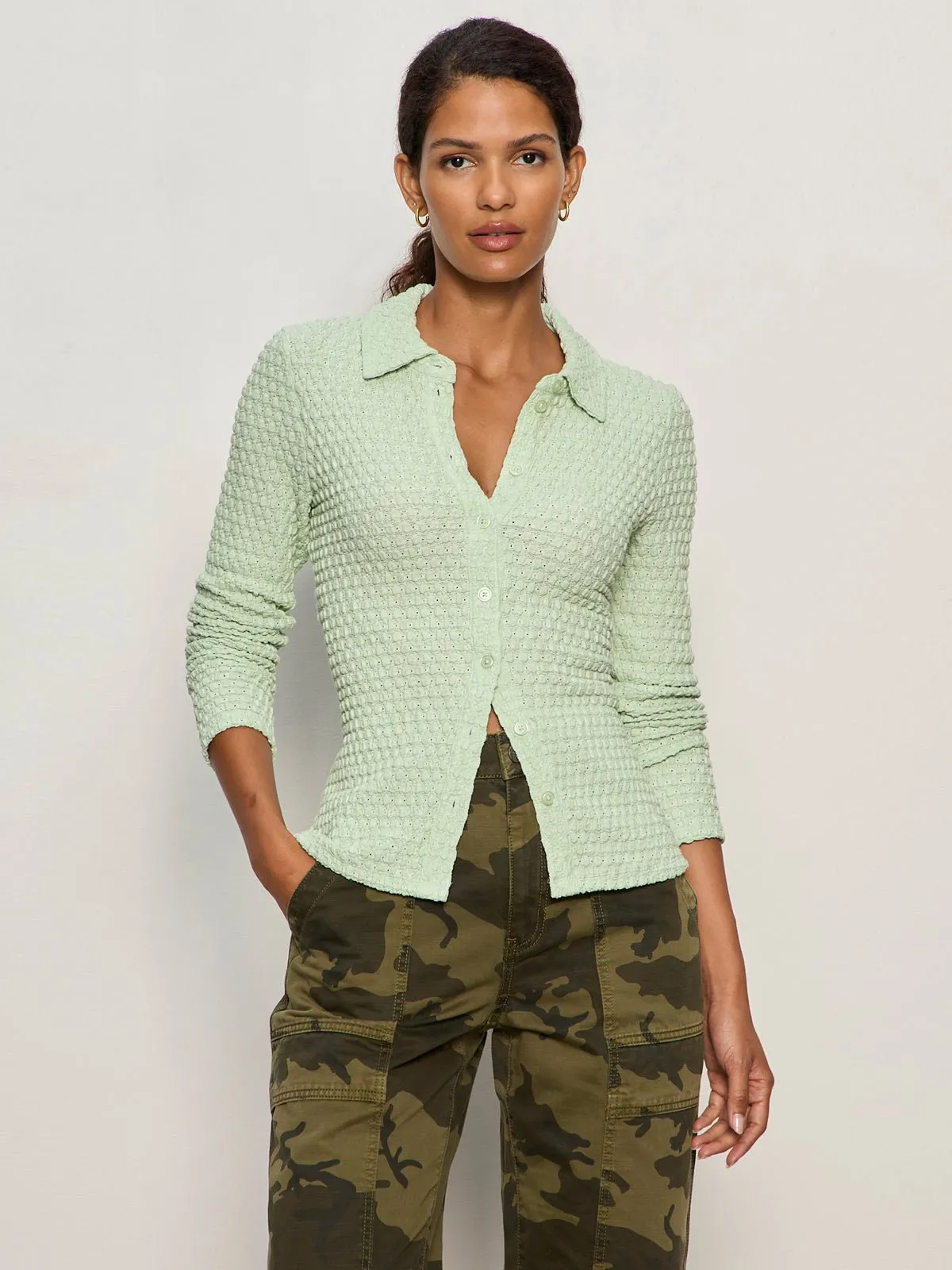 Dreamer Shirt Detox Green sold by Sanctuary product image thumbnail 2
