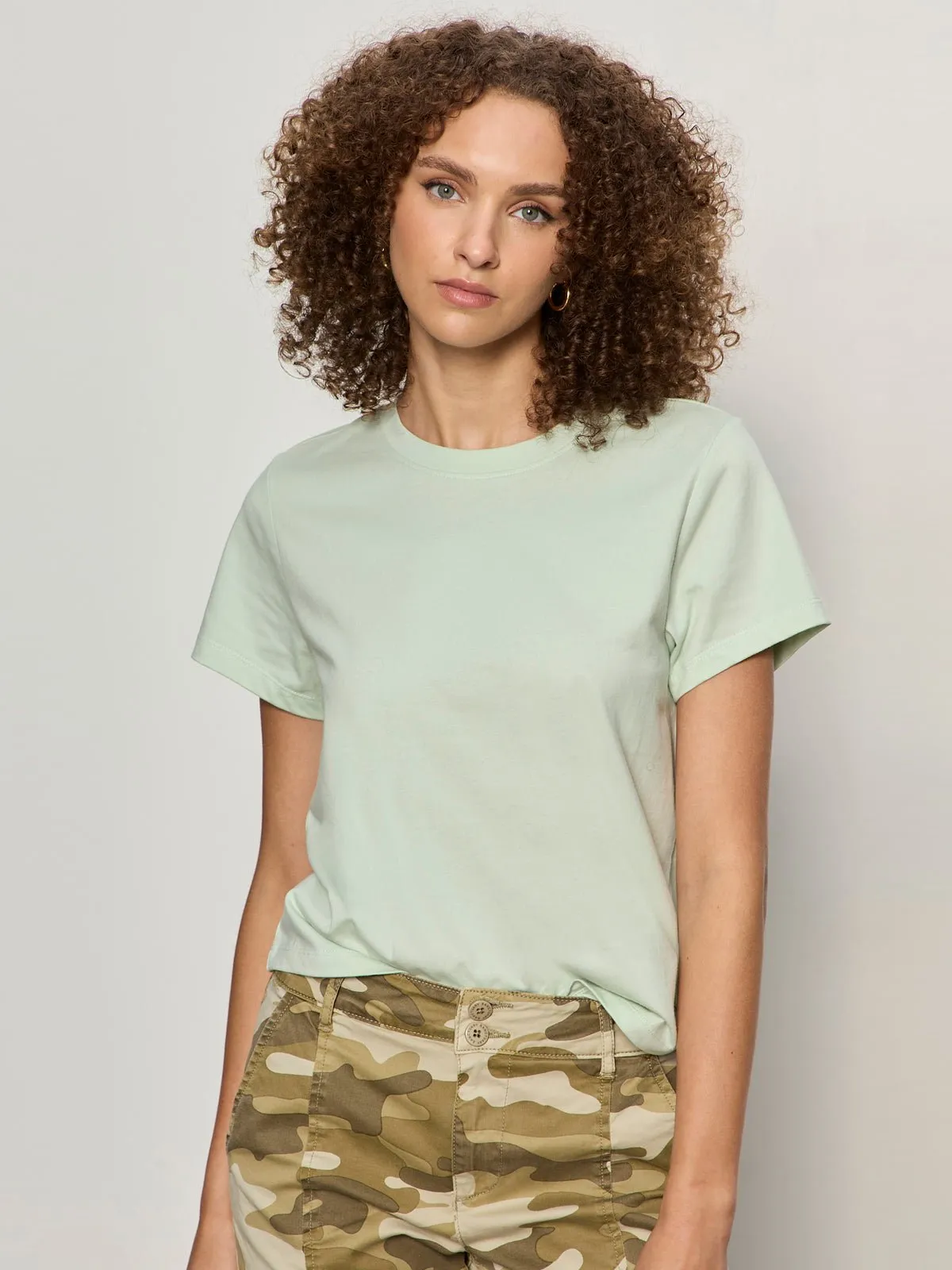 Timeless Tee Detox Green sold by Sanctuary
