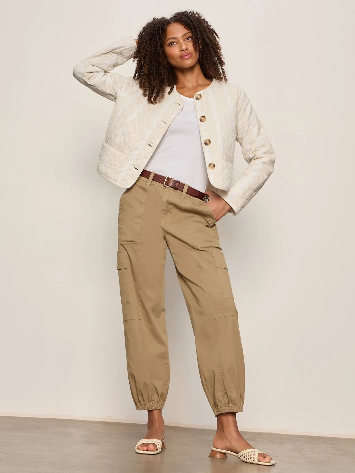 Vista Pant Covert Green sold by Sanctuary product image thumbnail 5