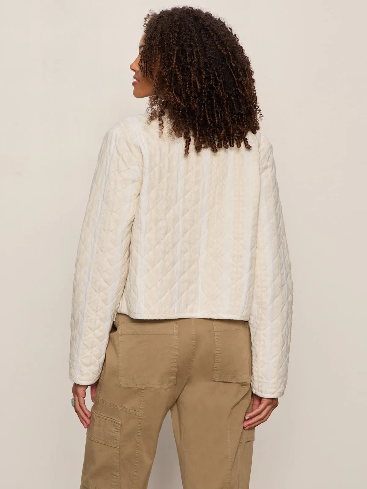 Crafted Coco Jacket Collagen Stripe sold by Sanctuary product image thumbnail 4